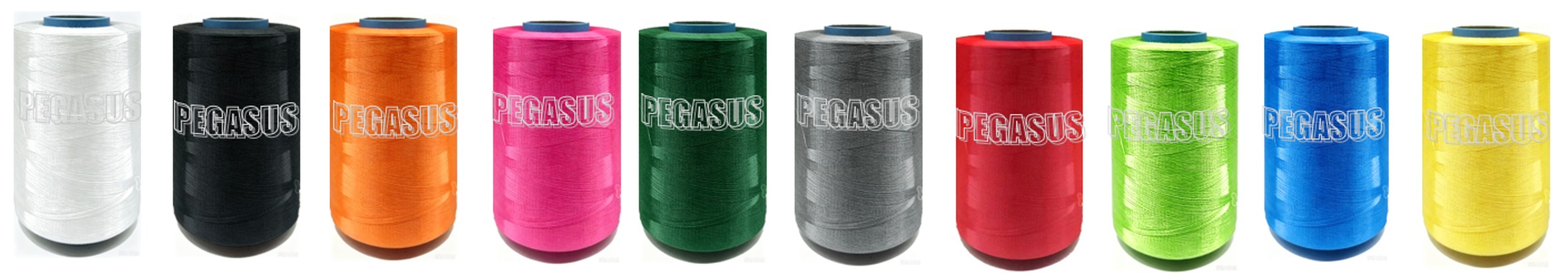 10 standard color yarn spools