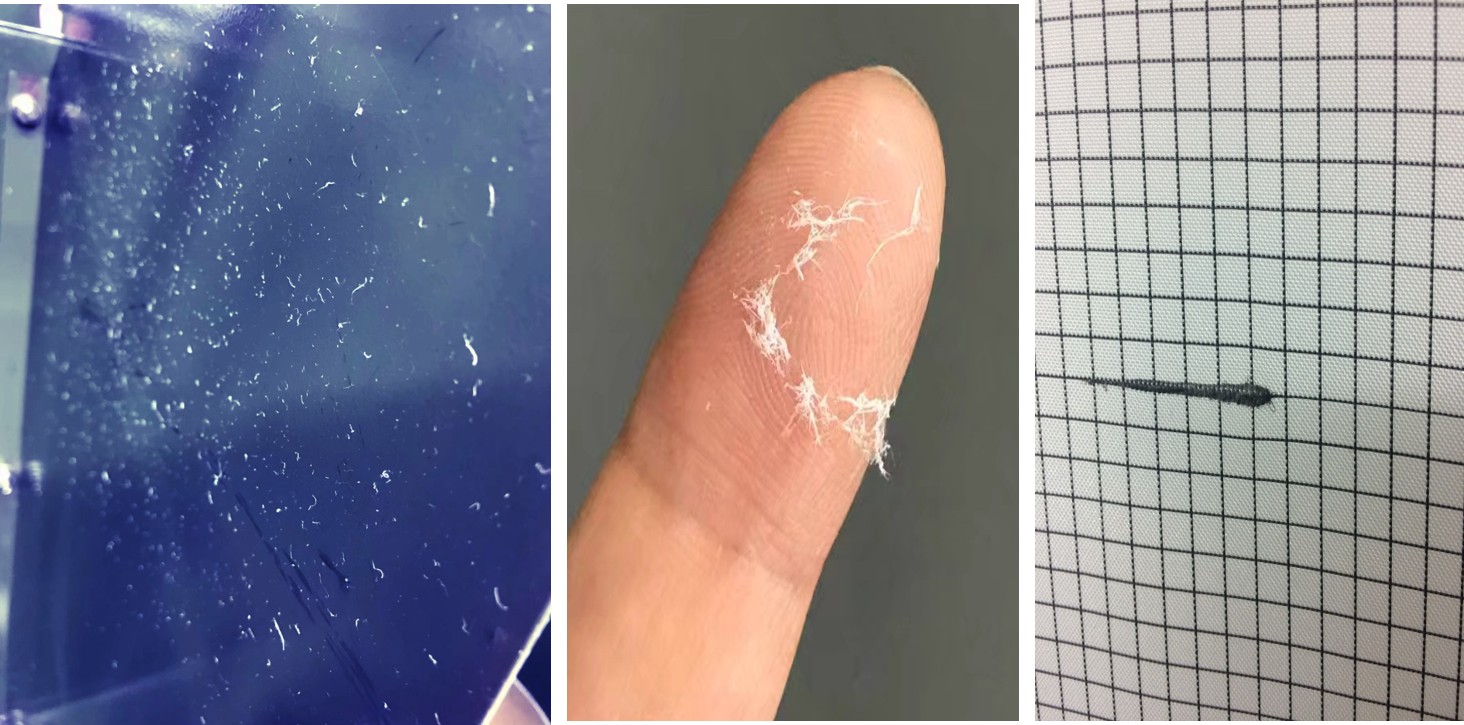 White flakes issue